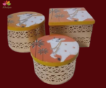 Metal Box with Pichwai print - Image 5