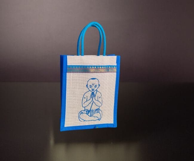 Upanayanam Jute bag with zari