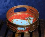 Pichwai round tray