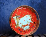 Pichwai metal tray