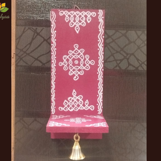Wooden Diya Holder