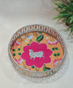 German Silver Pichwai tray - Image 7