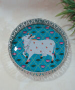 German Silver Pichwai tray - Image 5