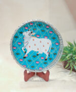 German Silver Pichwai tray - Image 4