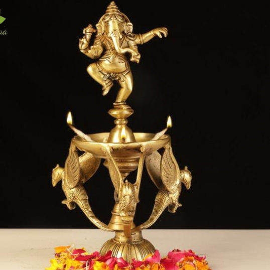 Brass ganesh