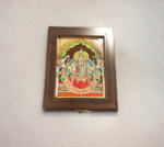 Tanjore style reverse glass paint jewel box - Image 5