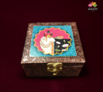 Pichwai cow Print jewellery box -BUY ONE GET ONE FREE !!! - Image 5
