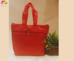 Pichwai Lotus red fancy bag - Image 2
