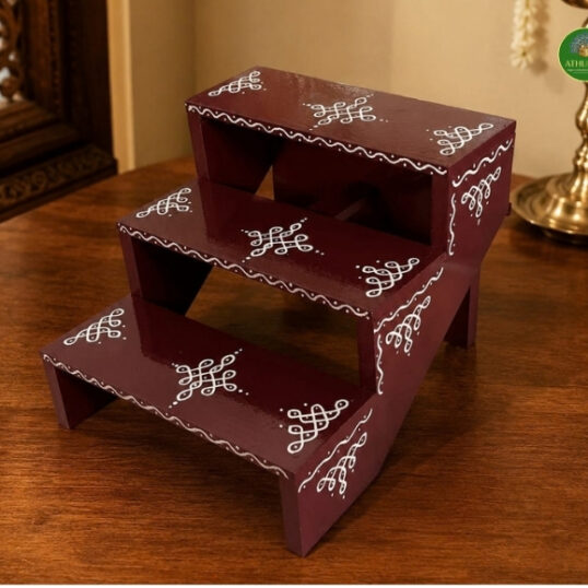 Diya steps or Golu Steps with border