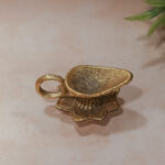 Simple Golden aarti diya