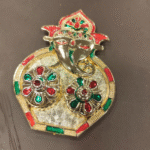 Ganesha haldi kumkum platter