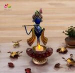 Divine Krishna T-light Holder - Image 2