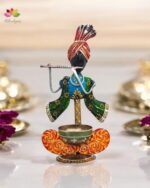 Divine Krishna T-light Holder - Image 3