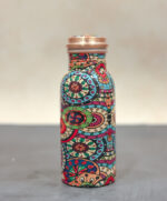 Copper Bottle - 650 ml -Mandala Print