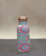 Copper Bottle - 650 ml -Pleasing Blue