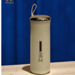 Nice white bottle with a silver cap