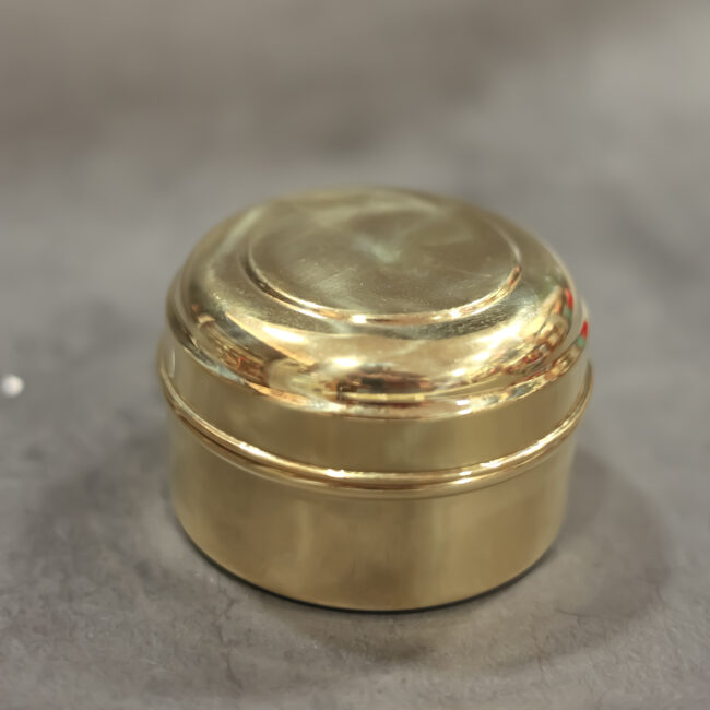 Brass Mini Pooja / Masala Box - Image 2