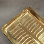Brass Banana leaf plate - Image 2