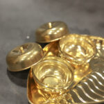 Brass Haldi Kumkum tray - Image 4