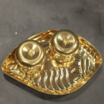 Brass Haldi Kumkum tray - Image 3
