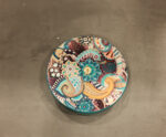 Mandala Print Masala Box - turquoise blue - Image 3