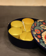 Mandala Print Masala Box- Blue - Image 7