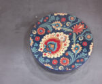 Mandala Print Masala Box- Blue - Image 3