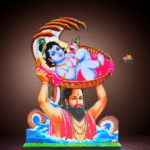 Krishna Leela Cutout