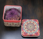 Mandala Print Square Box