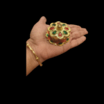 Meenakari work square Fibre Kumkum box - Image 5