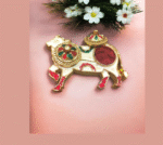 Pichwai Cow Kumkum box - Image 2