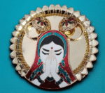 Namaste Lady Haldi Kumkum Holder - Image 2