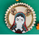 Namaste Lady Haldi Kumkum Holder