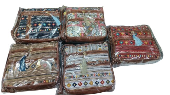 Stylish Ikkat Sling bag - Image 2