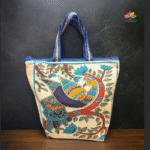 Madhubani Peacock Printed Handbag