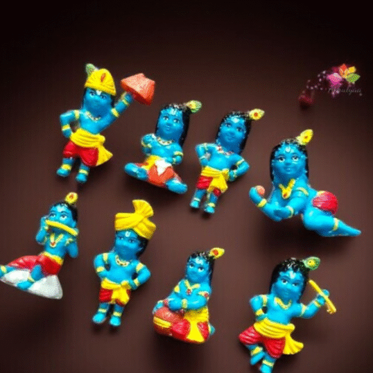 Krishna Leela Set With Stand Combo