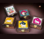 Pichwai cow jewellery box - Image 2