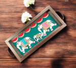 Tanjore Style Painting tray - Image 4