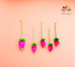 Lotus bud pearl hanging-set of 10 - Image 2