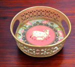 Pichwai Round Metal Tray - Image 7