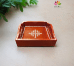 Tradition Touch Kolam Wooden Tray - Image 4