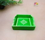 Tradition Touch Kolam Wooden Tray - Image 3