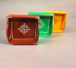 Tradition Touch Kolam Wooden Tray