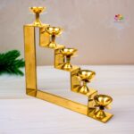 Brass 5-Step Diya