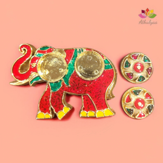Elephant kumkum box
