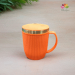 PeachBrew Ribbed Insulated Mug
