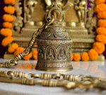 Brass Ashtalakshmi  Bell- 24 inches - Image 2