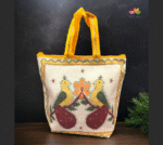 Twin Peacock Printed Bag - Image 3