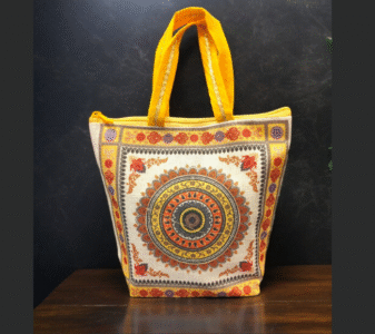 Mandala printed bag by Athulyaa for return gifting