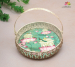 German Silver Basket with handle